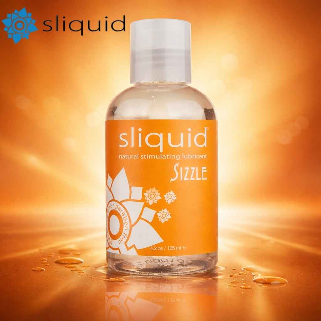 Sliquid Naturals Sizzle lubrifiant à base d’eau