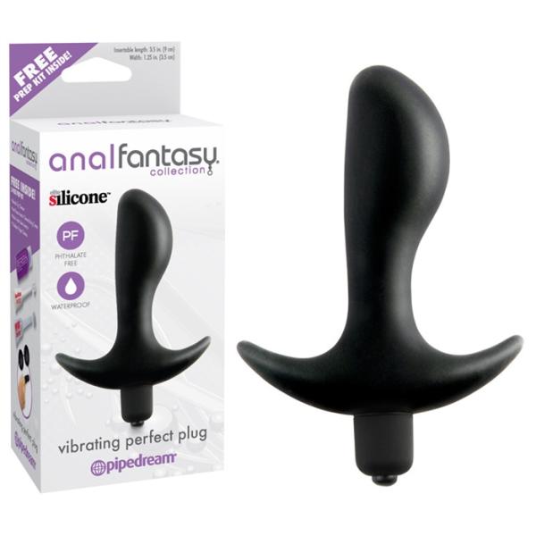 Vibrating Perfect Plug - Anal Fantasy Collection