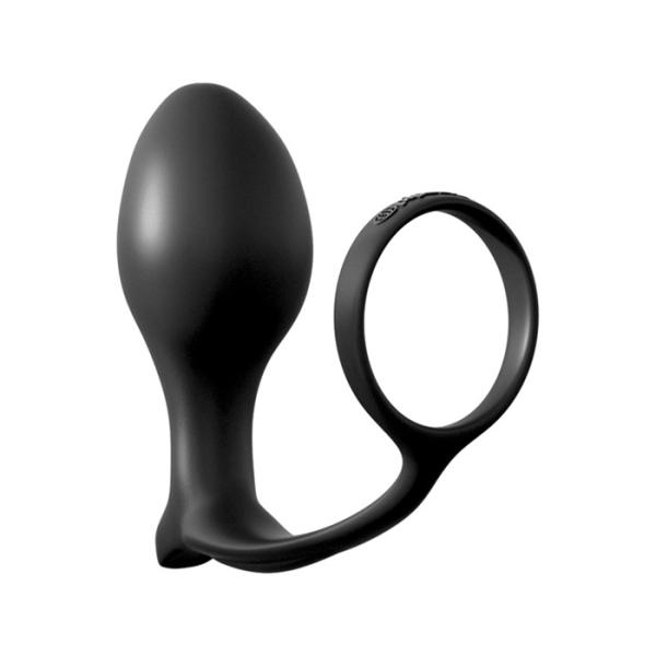 Ass-Gasm Cockring Advanced Plug - Anal Fantasy Collection