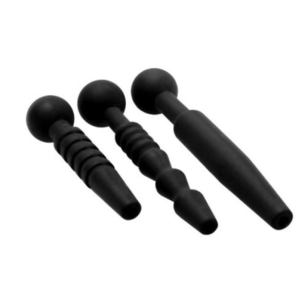 Dark Rods - 3 Pieces Penis Plug Set - Master Series