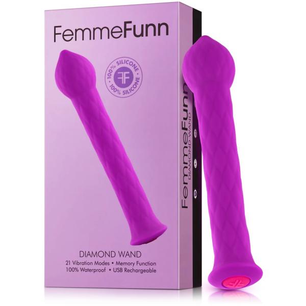 Diamond Wand - Vibrateur Classique Rechageable - Femmefunn – Image 10