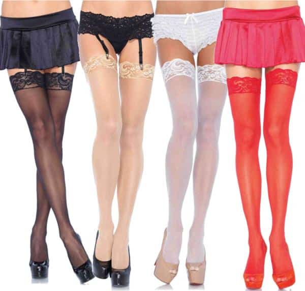 Bas Cuisse avec Dentelle Alix - 1011 - Leg Avenue