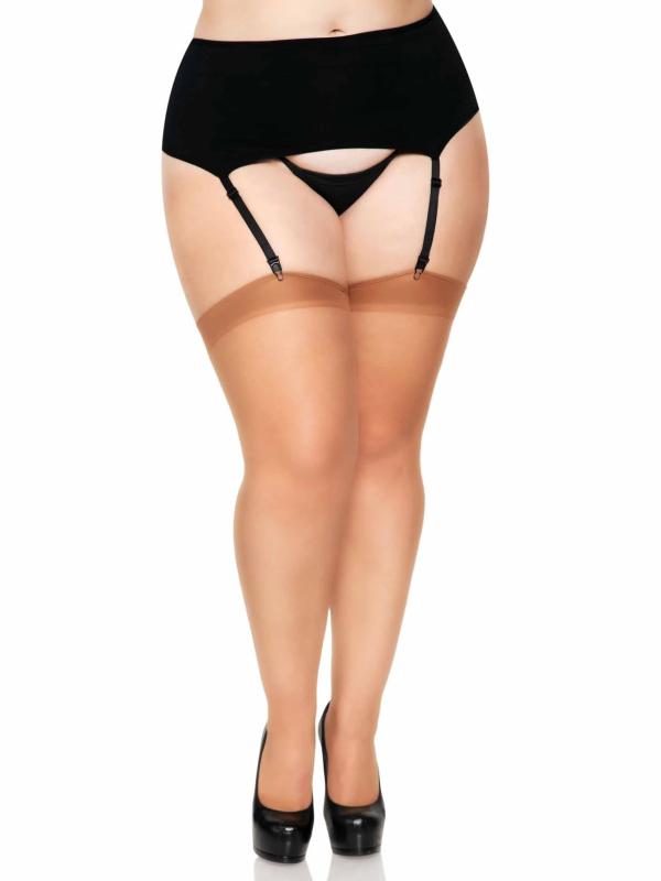 Bas Transparent Dex - 1001Q - Taille Plus - Leg Avenue – Image 4