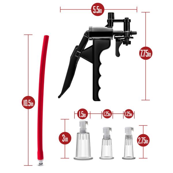 Clitoris and Nipple Pleasure and Enhancement Pump System - Temptasia