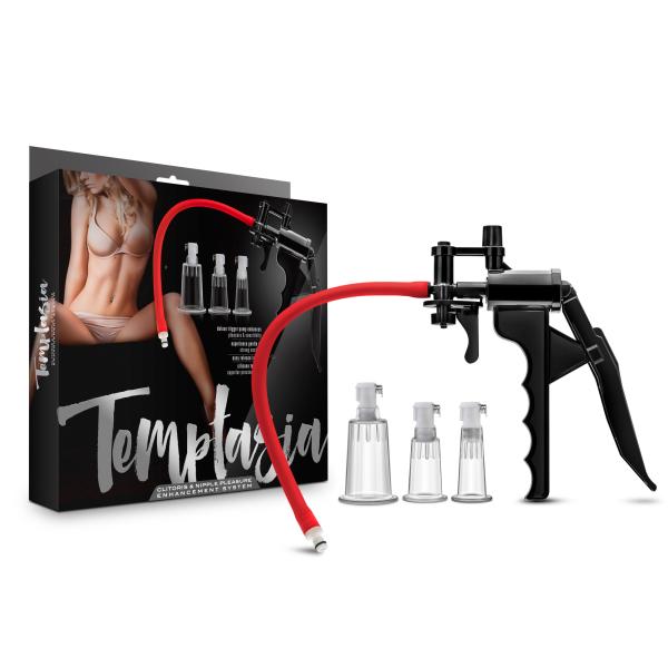 Clitoris and Nipple Pleasure and Enhancement Pump System - Temptasia