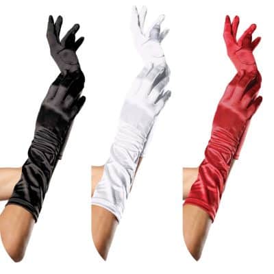 Gant en Satin au Coude - 8B - Leg Avenue
