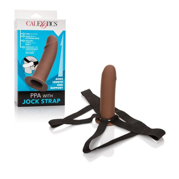 PPA With Jock Strap - California Exotics - Brun