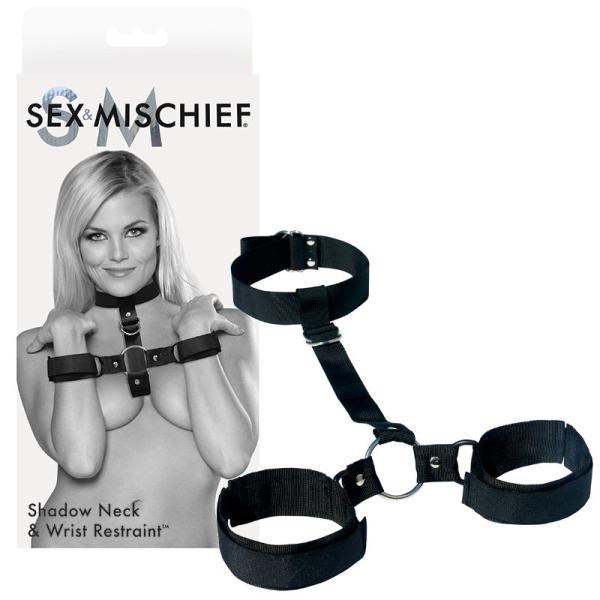 Shadow Neck & Wrist Restraint - Sex & Mischief