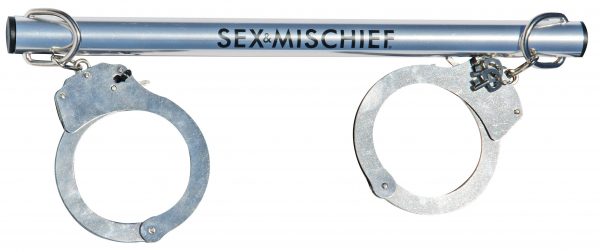Spreader Bar Metal Cuffs - Sex & Mischief
