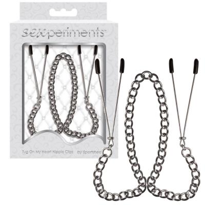 Tug On My Heart Nipple Clips - Sex & Mischief
