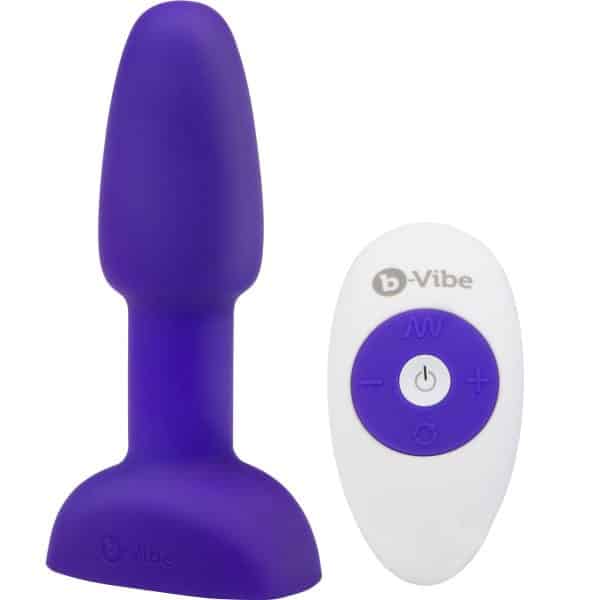 Rimming Plug Petite - Plug Anale Rechargeable à Distance - B-Vibe