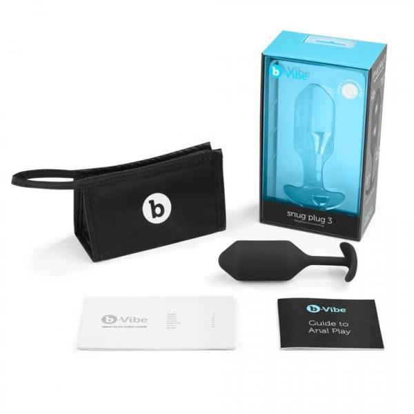 Snug Plug 3 - B-Vibe - Plugs Anales en Silicone avec Poids