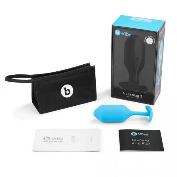 Snug Plug 3 - B-Vibe - Plugs Anales en Silicone avec Poids