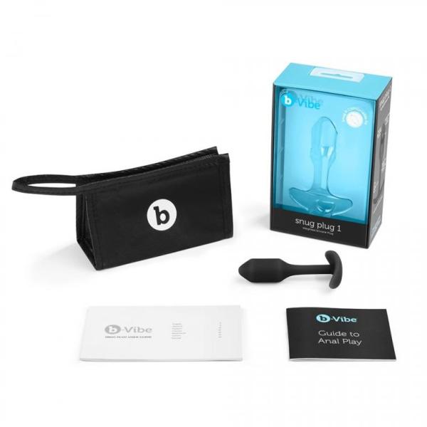 Le Snug Plug 1 de B Vibe est une plug anale de 55 grammes qui est conçu pour procurer une sensation sensuelle de plénitude.