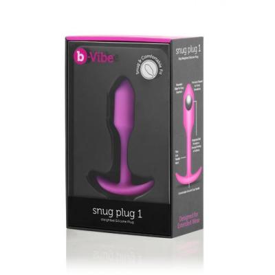 Snug Plug 1 - B-Vibe - Rose - Plug Anale