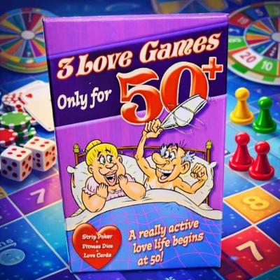 3 Jeux de l'Amour 50+ (Anglais)