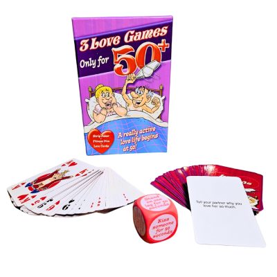 3 Jeux de l'Amour 50+ (Anglais)
