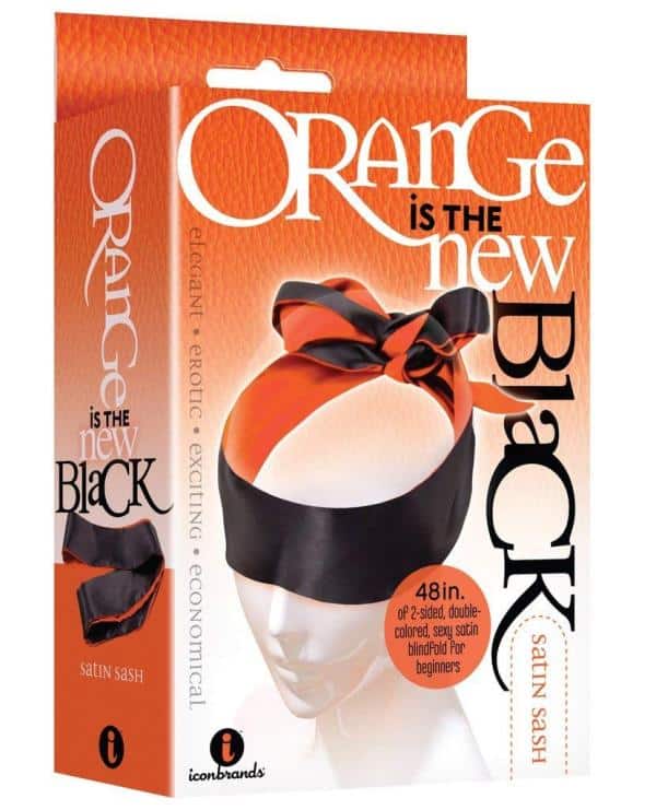 Satin Sash - Bandeau de Soie - Orange is The New Black – Image 3