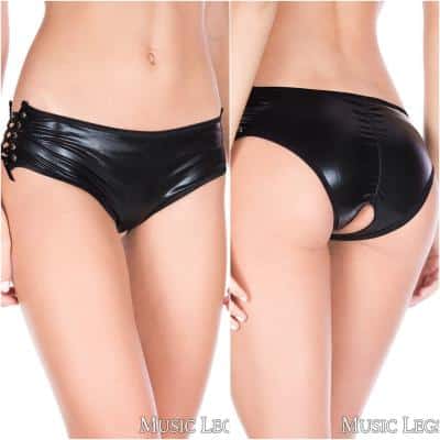 Culotte Wet Look - 10019 - Music Legs