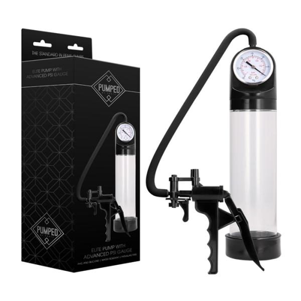 Elite Pump with Advanced PSI Gauge - Pompe Pénis - Pumped