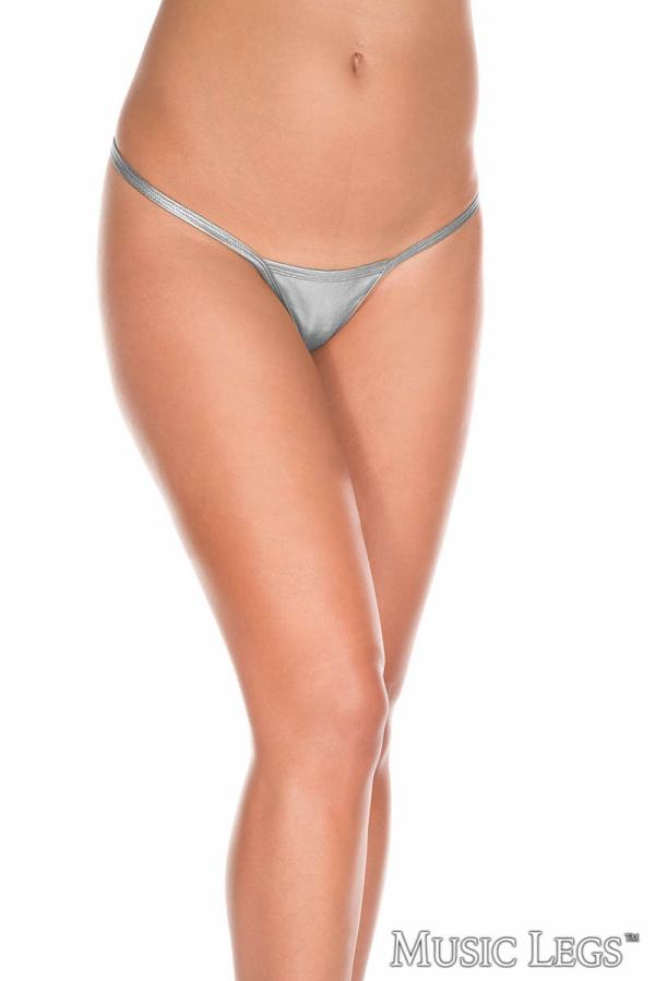 G-string Métallique - 109 - Music Legs – Image 3