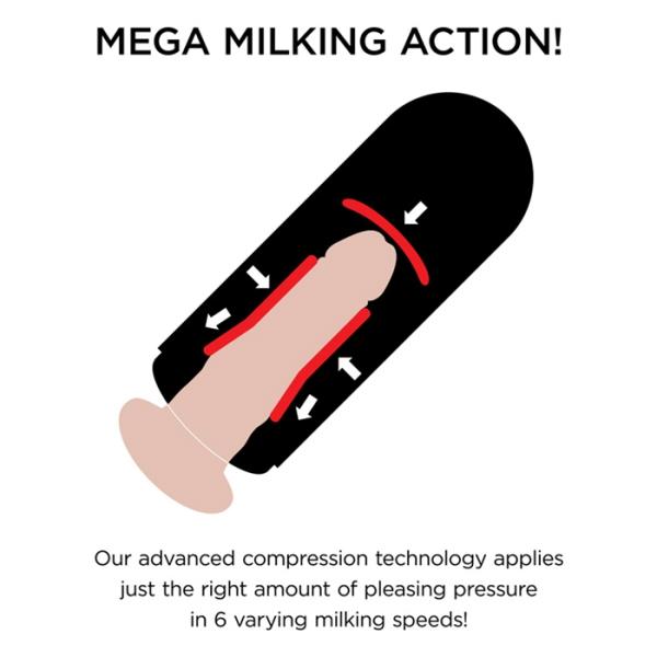 Vibrating Mega Milker - PDX Elite