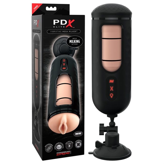 Vibrating Mega Milker - PDX Elite