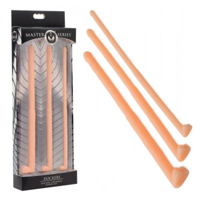 Dockers Silicone Urethral Penis Sound Set - Master Series