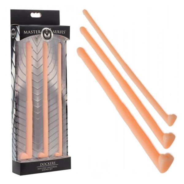 Dockers Silicone Urethral Penis Sound Set - Master Series