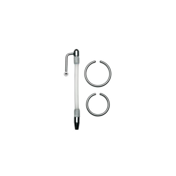 Inertia Flexible Cum Thru Penis Plug - Sonde à Uretre - Master Series – Image 2