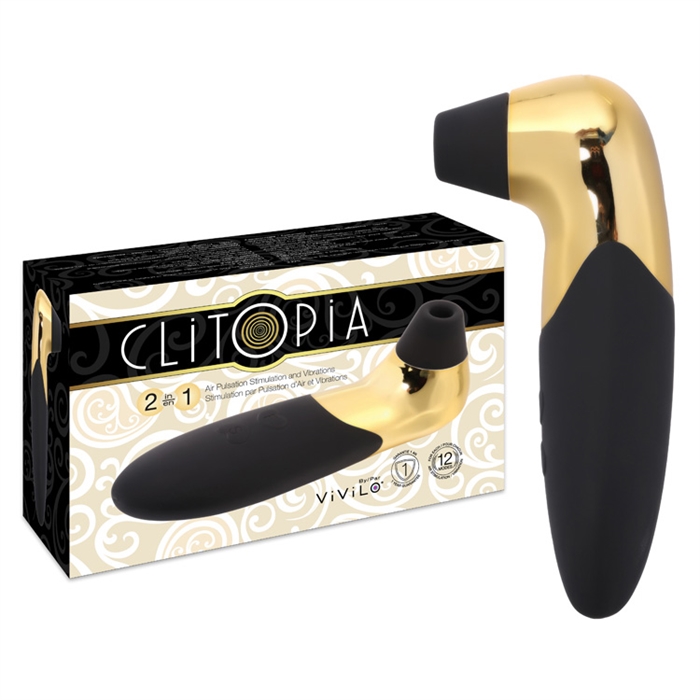 Clitopia - Stimulateur Clitoridien Rechargeable - Vivilo