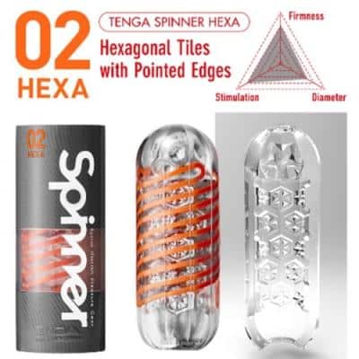 Hexa - Masturbateur - Tenga Spinner