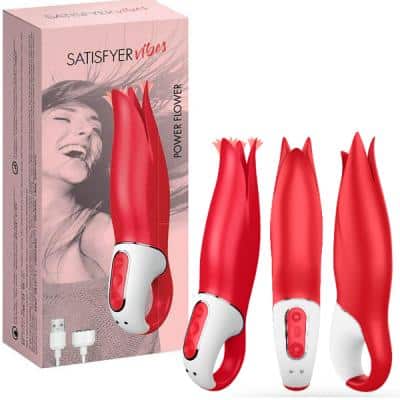 Power Flower - Vibrateur Rechargeable - Satisfyer Vibes