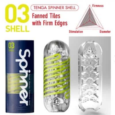 Shell - Masturbateur - Tenga Spinner (2)