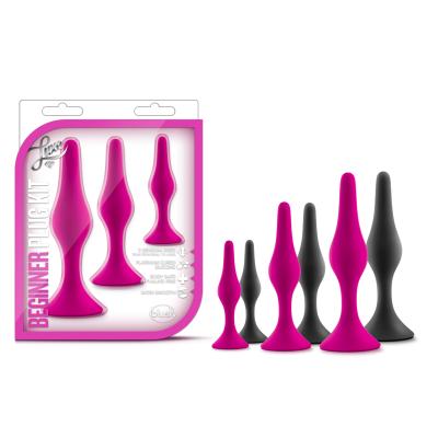 Beginner Plug Kit - Luxe - Ensemble de Plug Anale - Blush