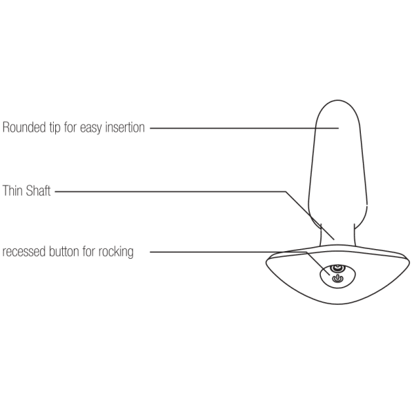 Bump Anal Vibe - Plug Anale Vibrantes Rechargeable - VèDO – Image 9