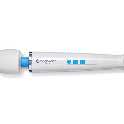 Magic Wand Plus – Tête en silicone doux et cou flexible