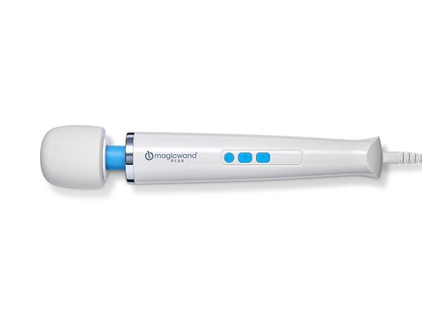 Magic Wand Plus – Tête en silicone doux et cou flexible