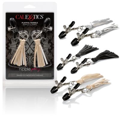 Playful Tassels Nipple Clamps - Pinces à Mamelons - California Exotics