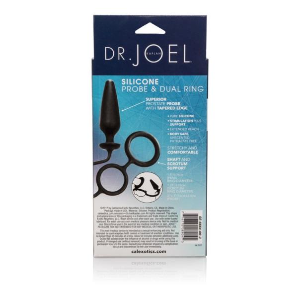 Silicone Probe & Dual Ring - Anneau Double avec Plug Anale - California Exotics – Image 4