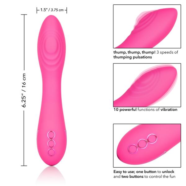 Surf City - California Dreaming - Vibrateur Point G Rechargeable - California Exotics