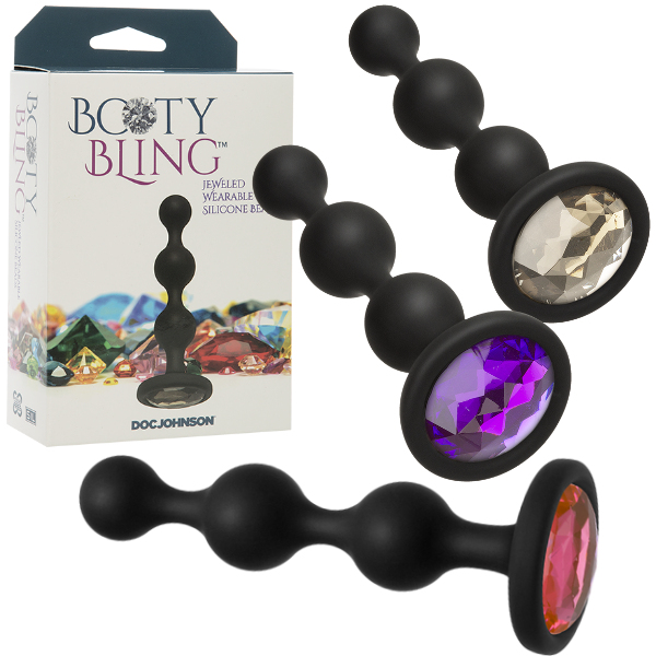 Beads - Booty Bling - Billes Anales avec Bijou - Doc Jonhson