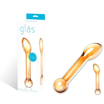 Honey Dripper Anal Slider - Gode en Verre - Gläs