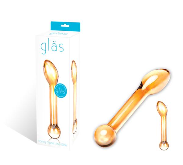 Honey Dripper Anal Slider - Gode en Verre - Gläs