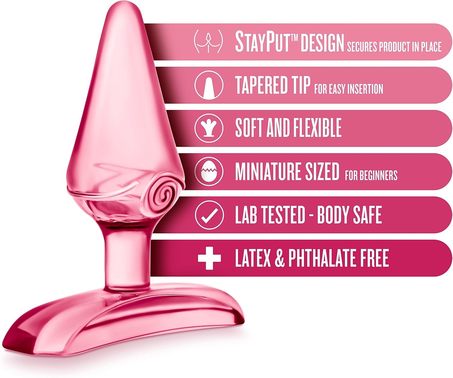 Jolly Plug – Petit plug anal pour débutants – Hard Candy de Blush – Image 8