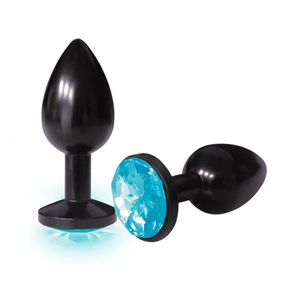 The Silver Starter - Plug Anale Noire avec Bijou - Icon Brands – Image 6