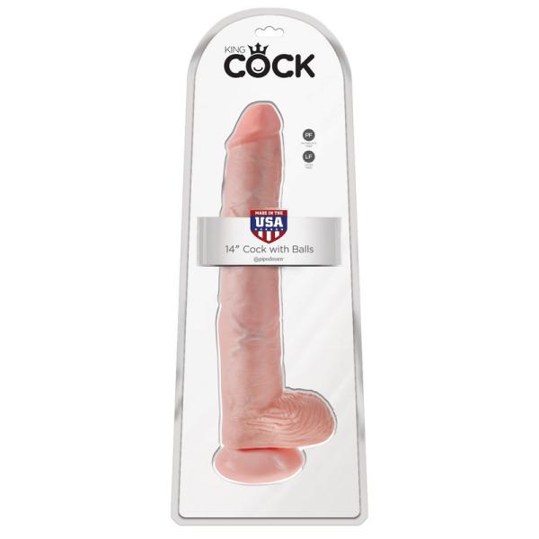 14 Cock with Balls - Gode Réaliste - King Cock – Image 7