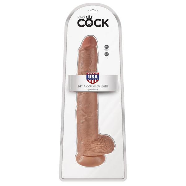 14 Cock with Balls - Gode Réaliste - King Cock – Image 4