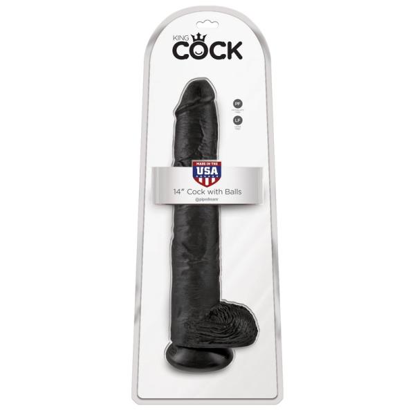 14 Cock with Balls - Gode Réaliste - King Cock – Image 2