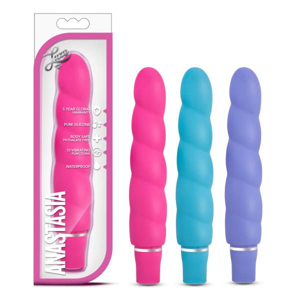 Anastasia - Luxe - Vibrateur Silicone - Blush